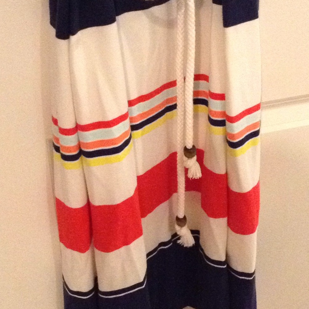 Nautica Extra Large Maxi Dress With Rope Belt View 3